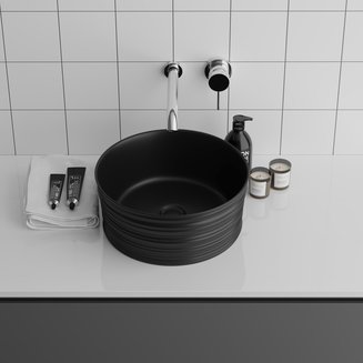 Раковина GR-3025BM (405*405*180)