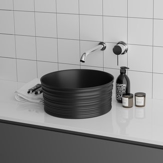 Раковина GR-3025BM (405*405*180)