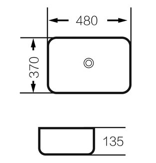 Раковина GR-3016OLM (480*370*135) СВЕТЛОЗЕЛЕНАЯ МАТОВАЯ