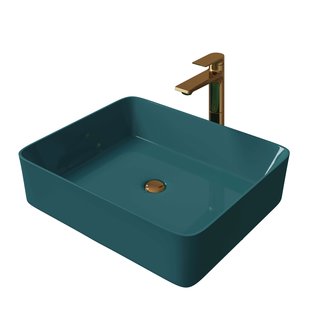 Раковина GR-3016OLM (480*370*135) СВЕТЛОЗЕЛЕНАЯ МАТОВАЯ