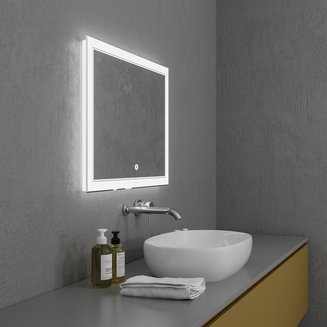 Зеркало SIRIUS (900*800*45) LED с сенсорным выключателем