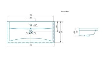 Раковина \"ФОСТЕР 100 cм\"