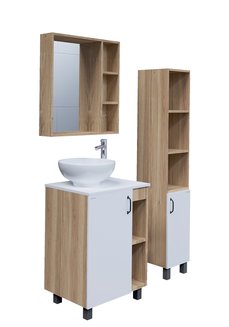 Столешница МДФ "ФЛАЙ-70 см" серая