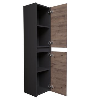 Пенал подвесной \"СМАРТ-30 см\" универсал. веллингтон/графит