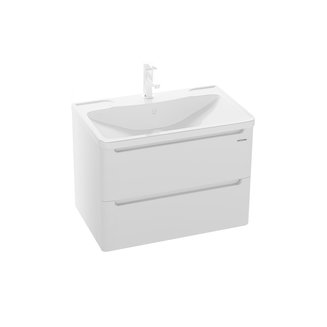 Тумба подвесная \"АДЕЛЬ-70 см\" с 2-я ящ. белая (ум. Aдель-70)