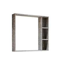 Зеркало "ФАЛЬКОН-80 см" бетон