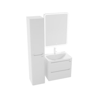 Тумба подвесная "АДЕЛЬ-60 см" с 2-я ящ. белая (ум. Aдель-60)