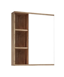 Шкаф-зеркало "ФОРТА-60 см" универсал. дуб галифакс