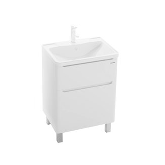 Тумба напольная \"АДЕЛЬ-60 см\" с 2-я ящ. белая (ум. Aдель-60)