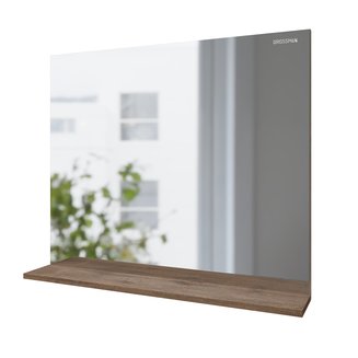 Зеркало \"ТЕНЗА-85 см\" с полкой веллингтон