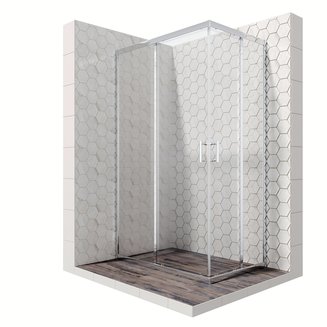 Душевое ограждение Ambassador Kingston 14011101 (1200x800x2000)