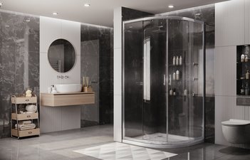 Душевое ограждение Ambassador Kingston 14011105 (1000x1000x2000)