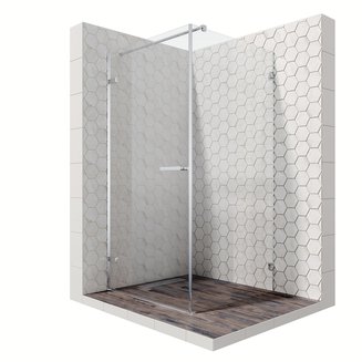 Душевое ограждение Ambassador Abner 10011101L (900x900x2000)