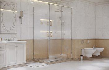 Душевое ограждение Ambassador Abner 10011103R (1200x800x2000)