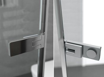 Душевое ограждение Ambassador Abner 10011101R (900x900x2000)