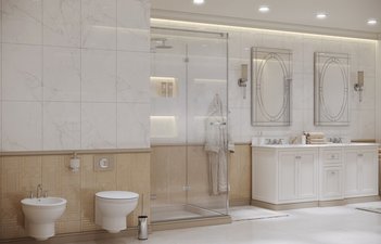 Душевое ограждение Ambassador Abner 10011102L (1000x1000x2000)