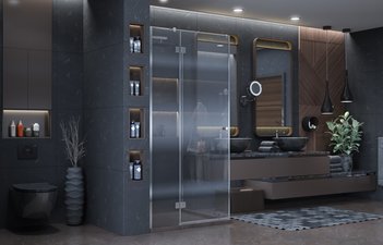 Душевое ограждение Ambassador Diamond 12011103L (1000x1000x2000)