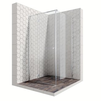 Душевое ограждение Ambassador Diamond 12011103L (1000x1000x2000)