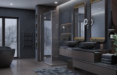 Душевое ограждение Ambassador Diamond 12011108L (1200x900x2000)