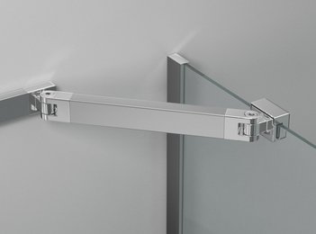 Душевое ограждение Ambassador Diamond 12011112L (1000x1000x2000)