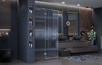 Душевое ограждение Ambassador Diamond 12011104L (1200x800x2000)