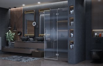 Душевое ограждение Ambassador Diamond 12011104R (1200x800x2000)