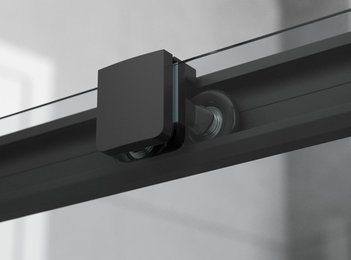 Душевое ограждение Ambassador Queen 11011201Black (900x900x2000)