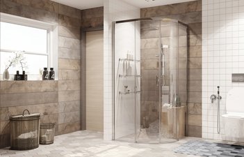 Душевое ограждение Ambassador Queen 11011101 (900x900x2000)