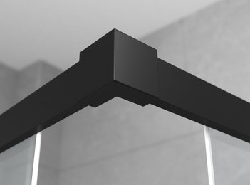 Душевое ограждение Ambassador Queen 11011205LBlack (1200x800x2000)