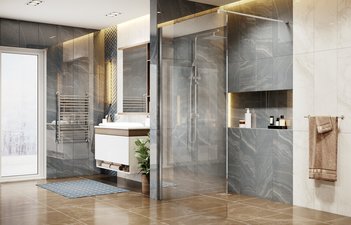 Душевое перегородка Ambassador Walk-in 15031103 (1100x2000)