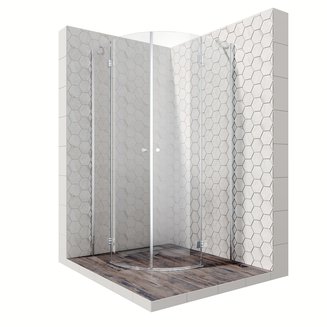 Душевое ограждение Ambassador Diamond 12011102 (1000x1000x2000)