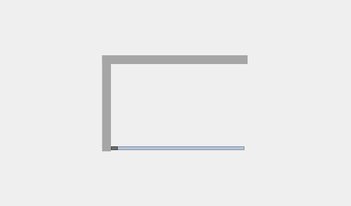 Душевое перегородка Ambassador Walk-in 15031111 (1100x2000)