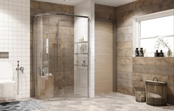 Душевое ограждение Ambassador Queen 11011103R (1200x800x2000)