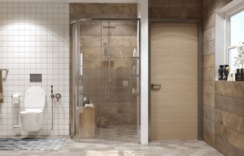 Душевое ограждение Ambassador Queen 11011103R (1200x800x2000)