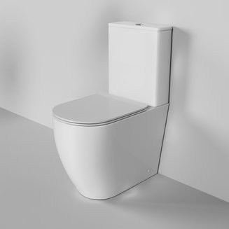 Унитаз Style GR-4473S (655*365*920) напольный БЕЗОБОДКОВЫЙ с тонкой крышкой