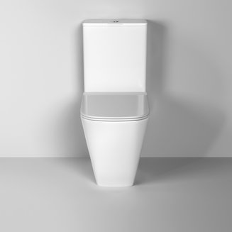 Унитаз Style GR-4472S (620*365*920) напольный БЕЗОБОДКОВЫЙ с тонкой крышкой