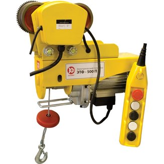 Электротельфер с продольным ходом ЭТФ-500П