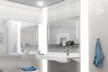 Зеркало AQUATON Отель 100 1A107402OT010