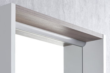 Зеркало AQUATON Бэлла белый, джарра 1A221702BBAZ0