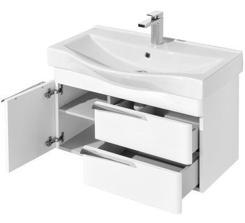 Тумба под раковину AQUATON Беверли 80 белый 1A235501BV010