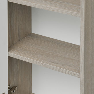 Шкаф - колонна AQUATON Оливия грей, дуб ойстер 1A254603OLUG0