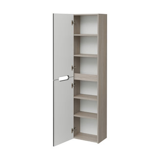 Шкаф - колонна AQUATON Оливия грей, дуб ойстер 1A254603OLUG0