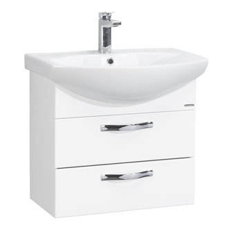 Тумба под раковину AQUATON Ария 65 М белый 1A123301AA010