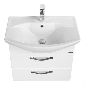 Тумба под раковину AQUATON Ария 65 М белый 1A123301AA010