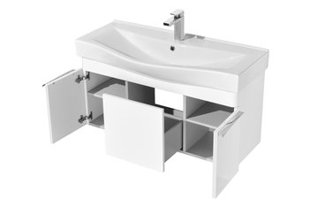 Тумба под раковину AQUATON Беверли 100 белый 1A236701BV010