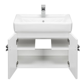 Тумба под раковину AQUATON Оптима 70 белый 1A124101OP010
