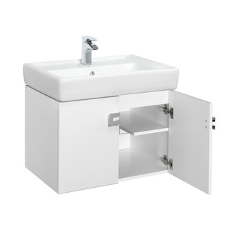 Тумба под раковину AQUATON Оптима 70 белый 1A124101OP010