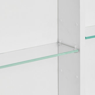 Зеркальный шкаф AQUATON Асти 70 белый 1A263402AX010