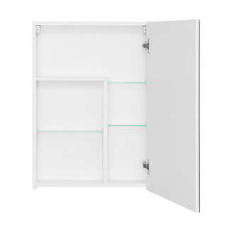 Зеркальный шкаф AQUATON Асти 50 белый 1A263302AX010