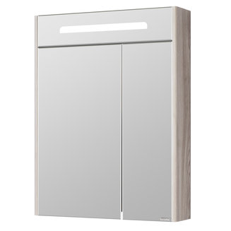 Зеркальный шкаф AQUATON Сильва 60 дуб фьорд 1A216202SIW60